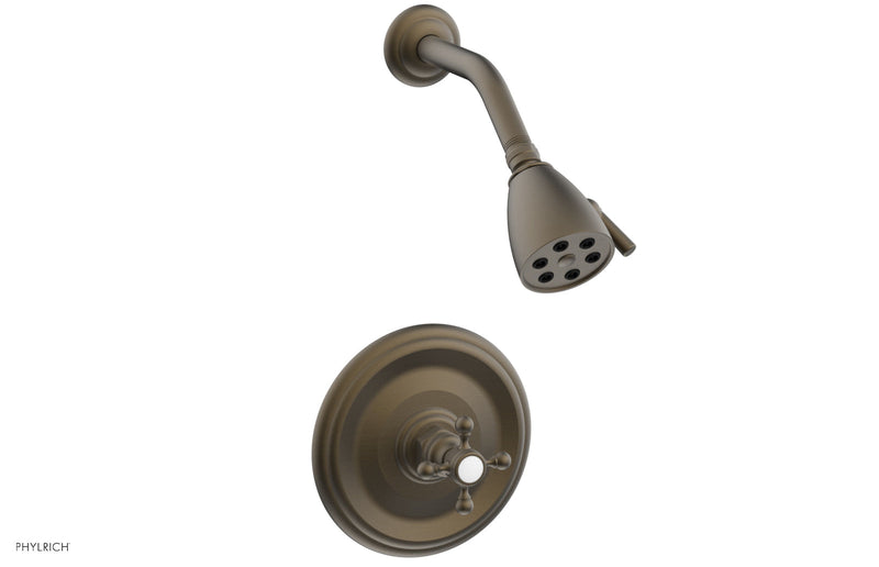Phylrich HEX TRADITIONAL Pressure Balance Shower Set by Phylrich