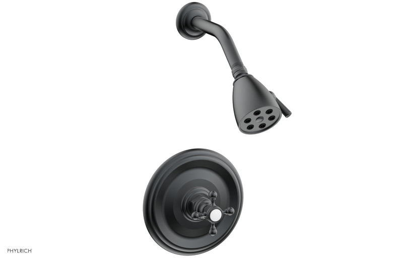Phylrich HEX TRADITIONAL Pressure Balance Shower Set by Phylrich