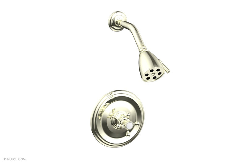 Phylrich HEX TRADITIONAL Pressure Balance Shower Set by Phylrich