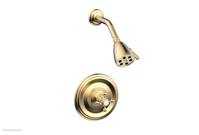 Phylrich HEX TRADITIONAL Pressure Balance Shower Set by Phylrich