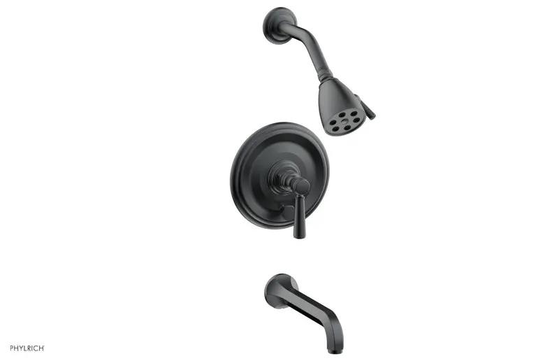Phylrich HEX TRADITIONAL Pressure Balance Tub and Shower Set by Phylrich
