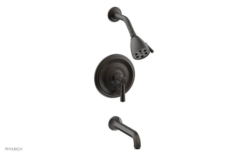 Phylrich HEX TRADITIONAL Pressure Balance Tub and Shower Set by Phylrich