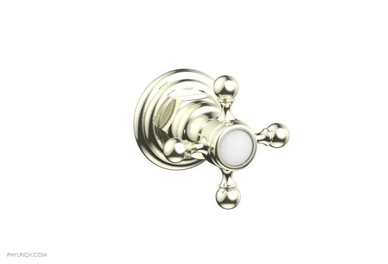Phylrich Volume Control/Diverter Trim Cross Handle by Phylrich