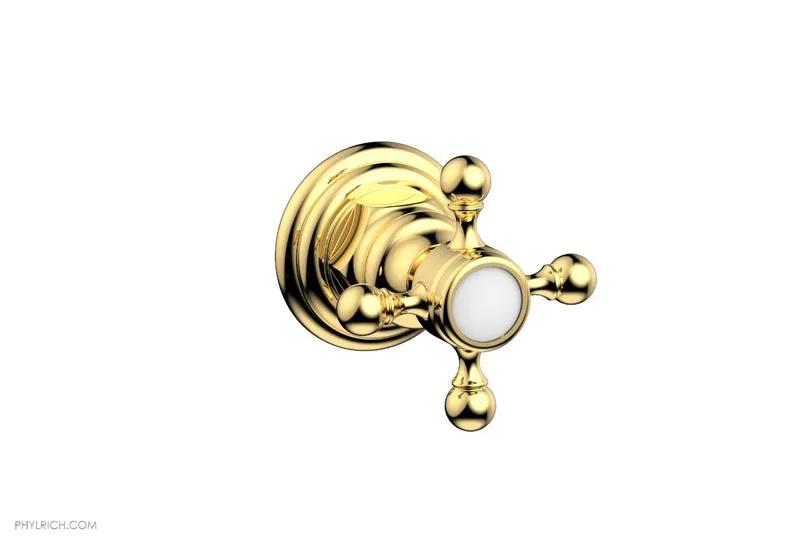 Phylrich Volume Control/Diverter Trim Cross Handle by Phylrich