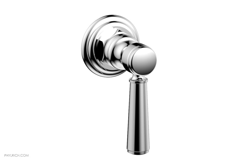 polished chrome volume control