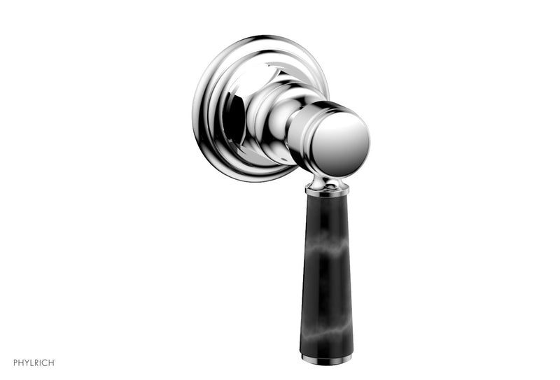 polished chrome volume control