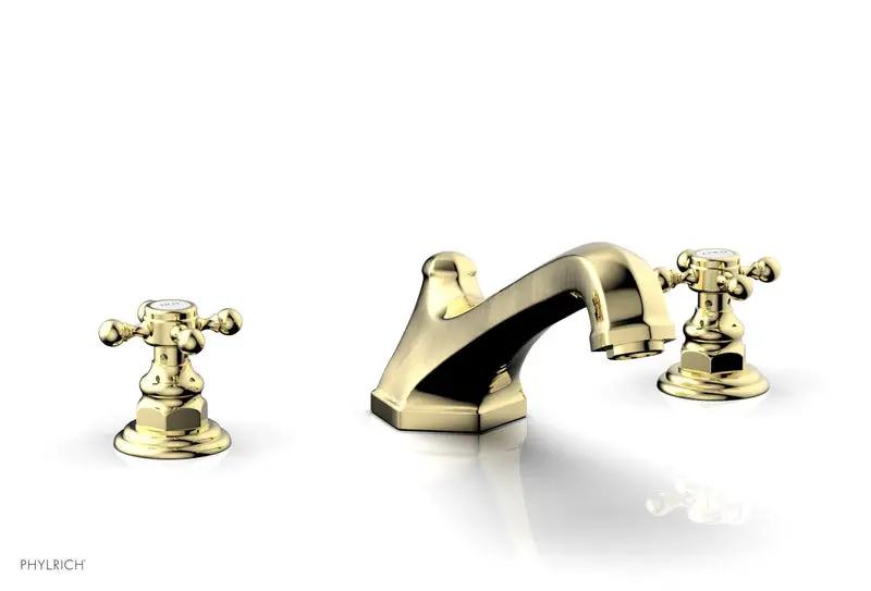 Phylrich HEX TRADITIONAL Deck Tub Set by Phylrich
