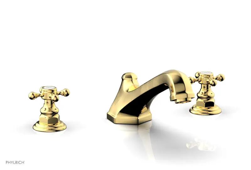 Phylrich HEX TRADITIONAL Deck Tub Set by Phylrich