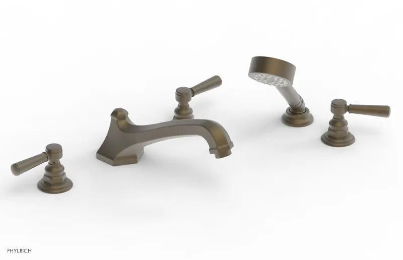 Phylrich HEX TRADITIONAL Deck Tub Set with Hand Shower by Phylrich