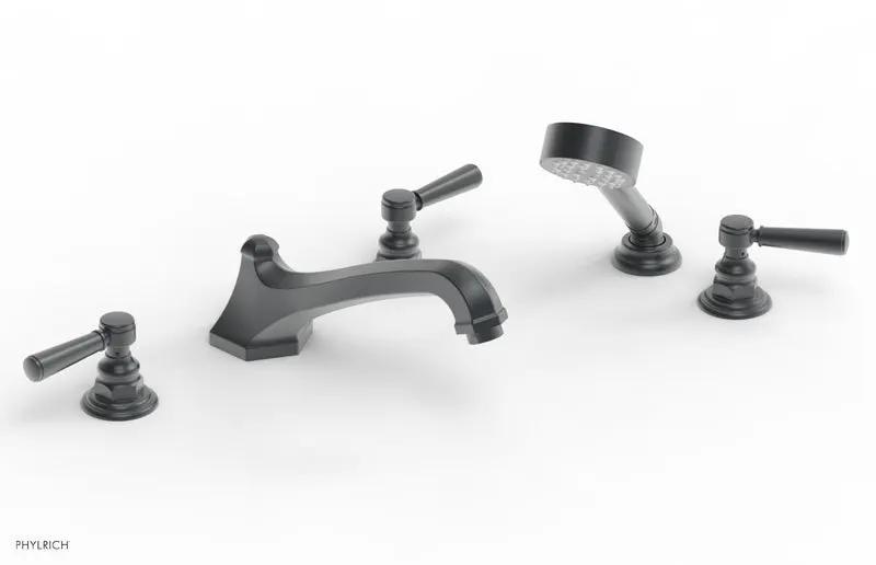 Phylrich HEX TRADITIONAL Deck Tub Set with Hand Shower by Phylrich