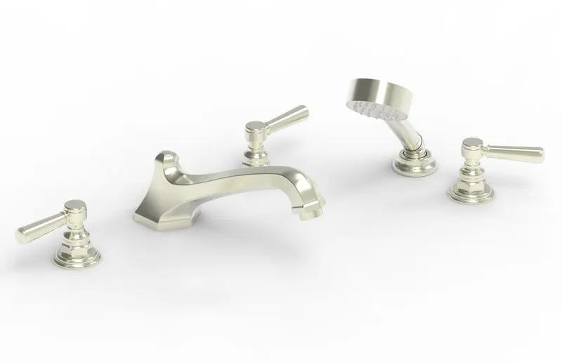 Phylrich HEX TRADITIONAL Deck Tub Set with Hand Shower by Phylrich