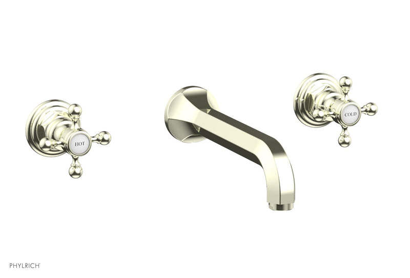 Phylrich HEX TRADITIONAL Wall Tub Set by Phylrich