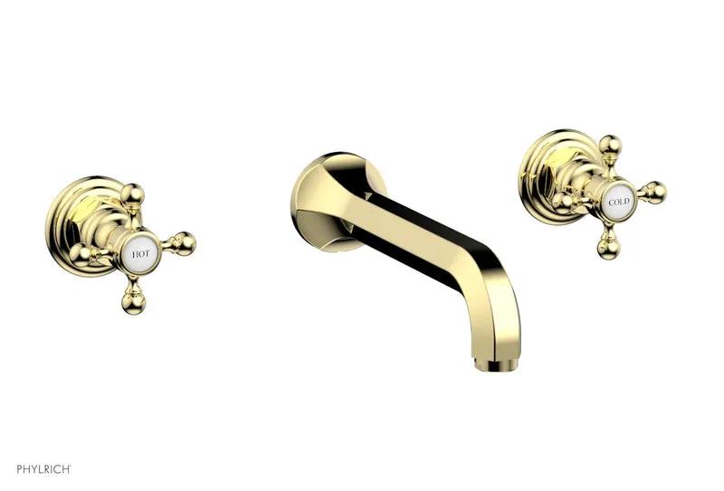 Phylrich HEX TRADITIONAL Wall Tub Set by Phylrich