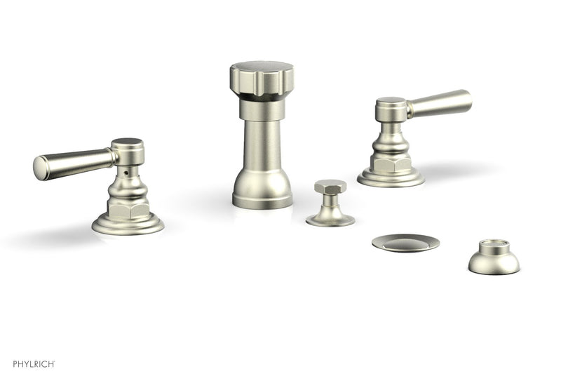 Phylrich HEX TRADITIONAL Four Hole Bidet Set