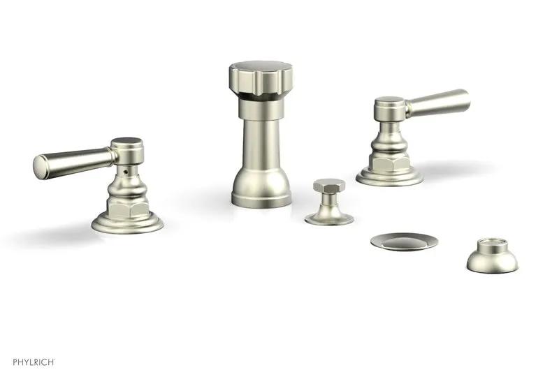 Phylrich HEX TRADITIONAL Four Hole Bidet Set by Phylrich