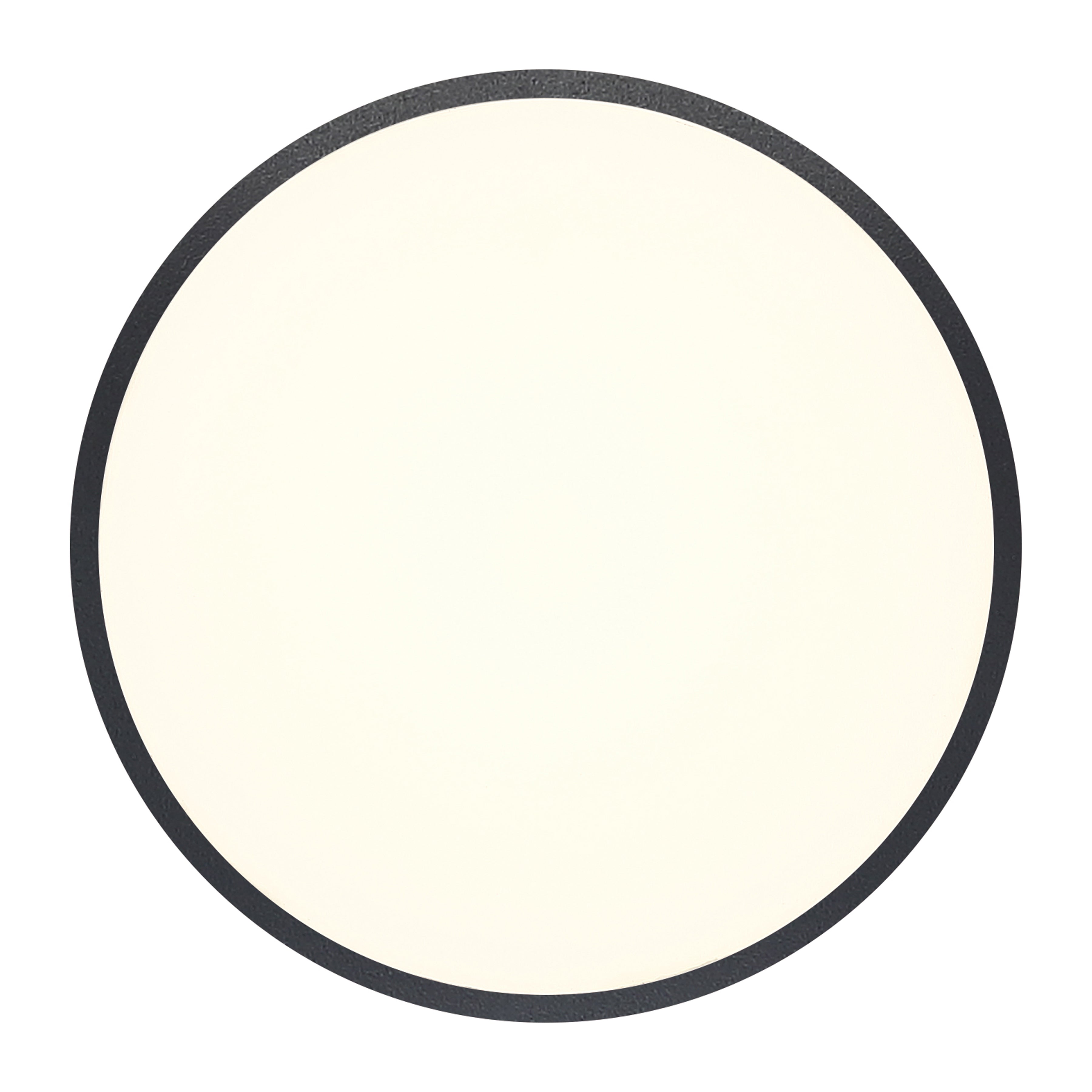 black dual voltage led flush mount