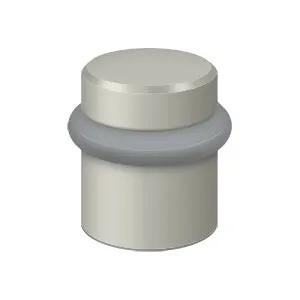 Deltana Round Universal Floor Bumper 1-1/2", Solid Brass by Deltana