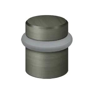 Deltana Round Universal Floor Bumper 1-1/2", Solid Brass by Deltana