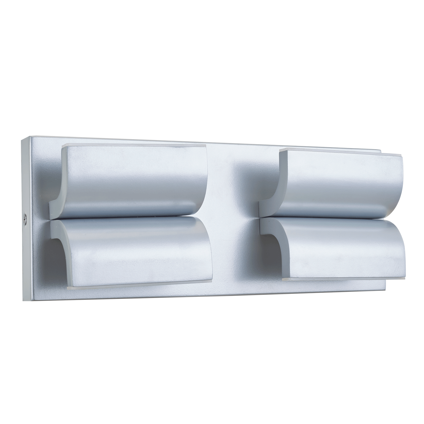 Abra Lighting Willow Wet Location 4 Light Curved Aluminum Wall Fixture by Abra Lighting