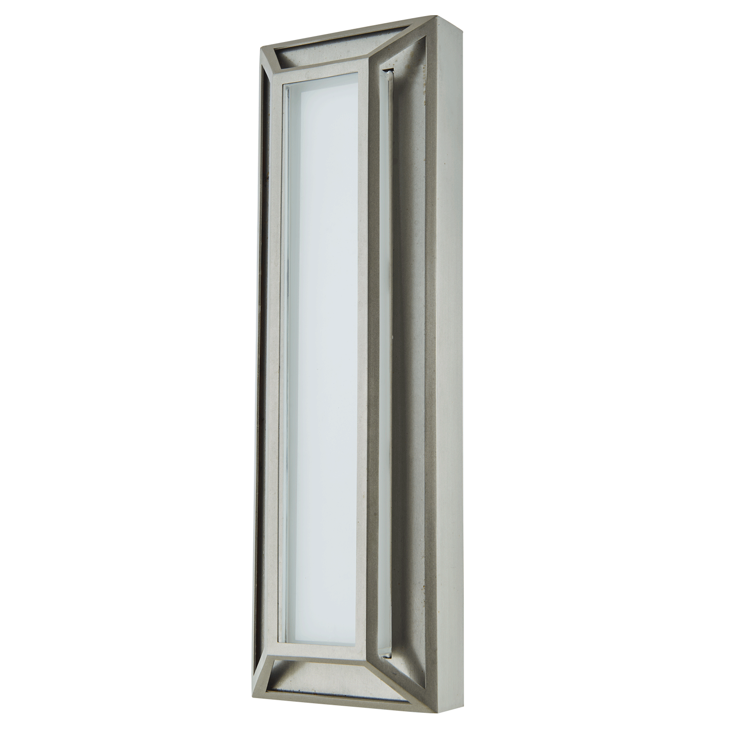 Abra Lighting Cell Wet Location Low Profile Miter Glass Wall Fixture by Abra Lighting