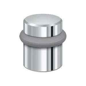 polished chrome floor bumper