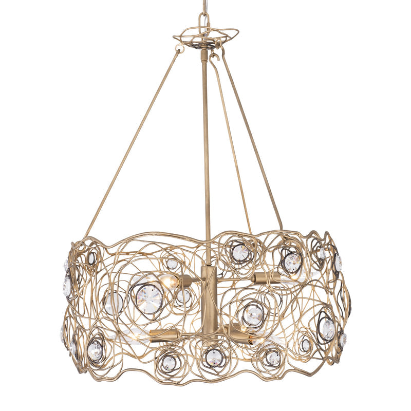 havana gold ombre chandelier