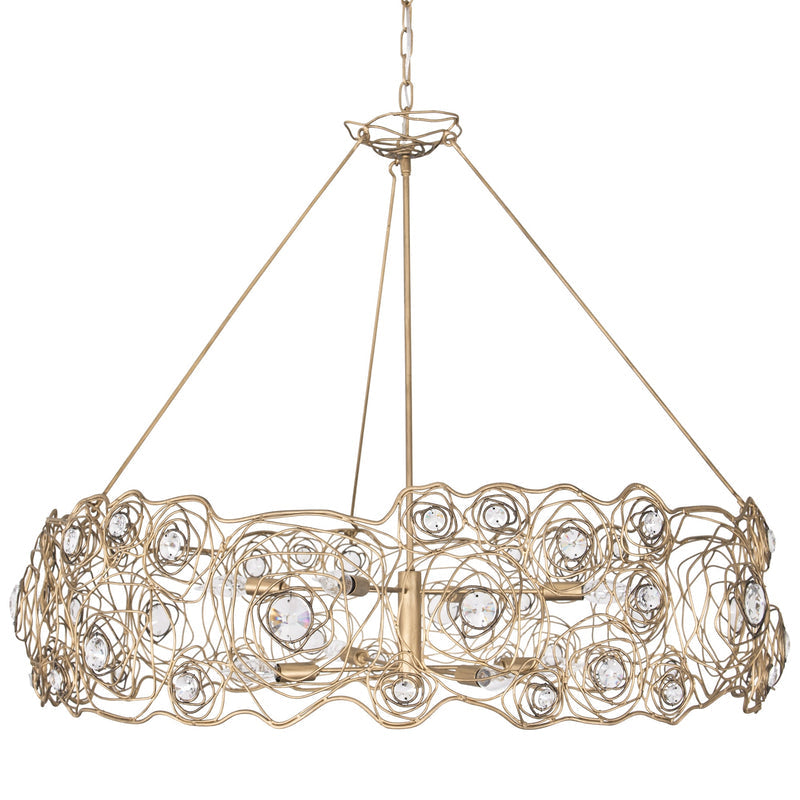havana gold ombre chandelier