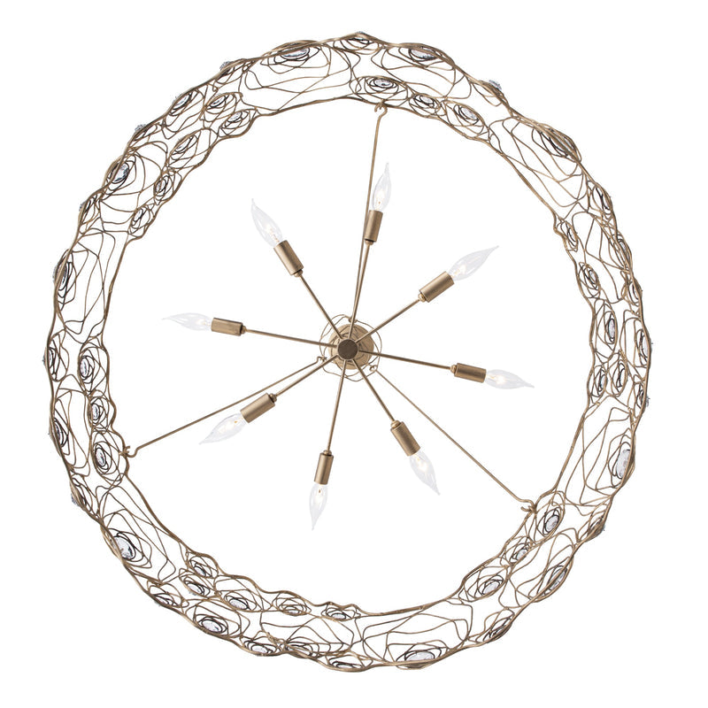 havana gold ombre chandelier