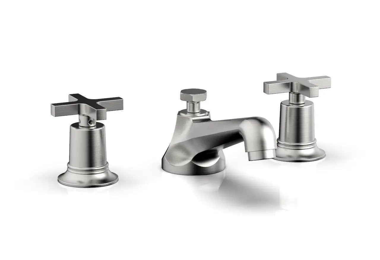 Phylrich HEX MODERN Widespread Faucet Low Cross Handles by Phylrich