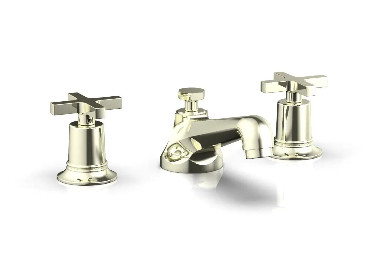 Phylrich HEX MODERN Widespread Faucet Low Cross Handles by Phylrich