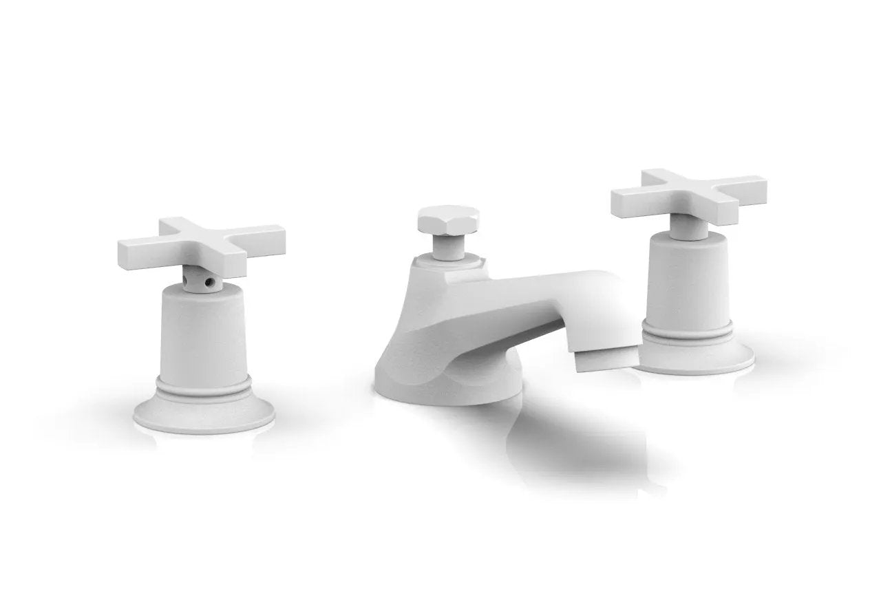 Phylrich HEX MODERN Widespread Faucet Low Cross Handles by Phylrich