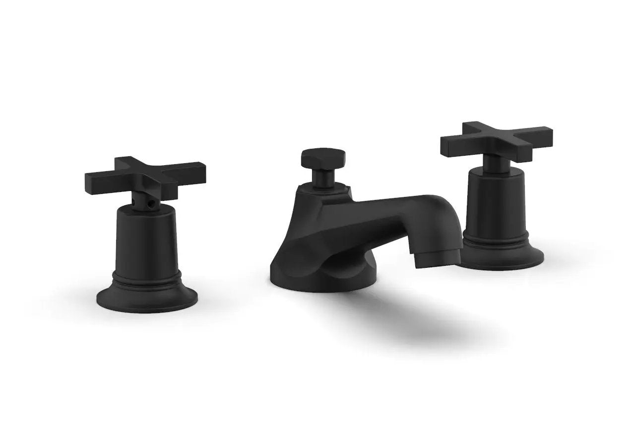 Phylrich HEX MODERN Widespread Faucet Low Cross Handles by Phylrich
