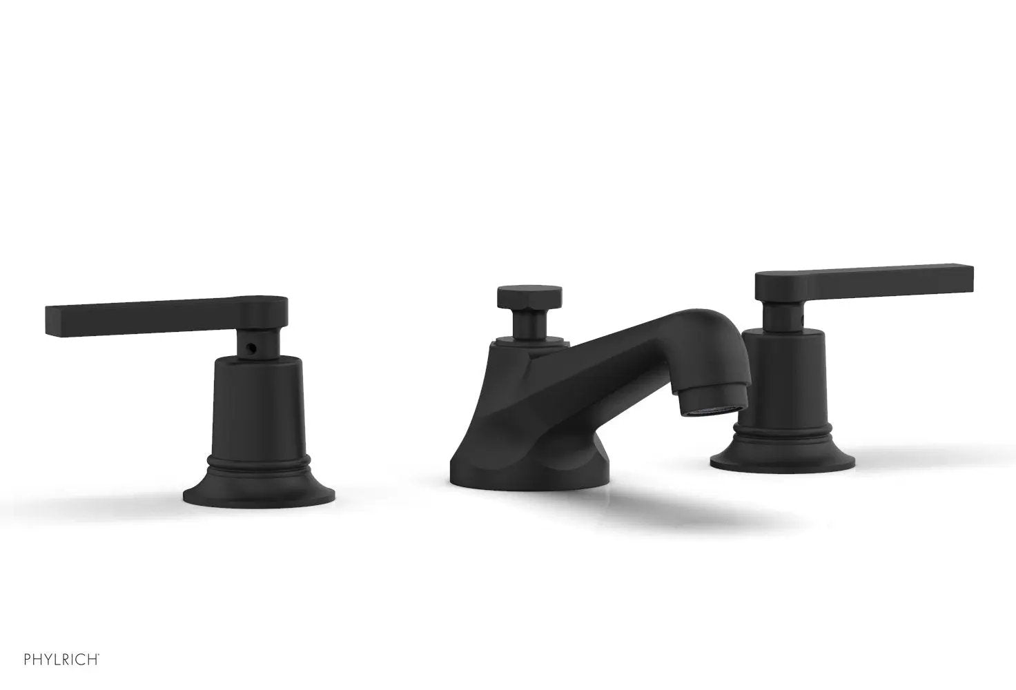 Phylrich HEX MODERN Widespread Faucet Low Lever Handles by Phylrich
