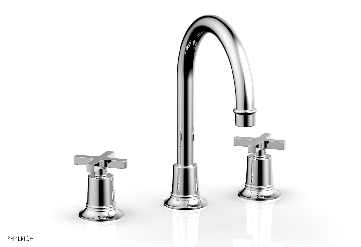 polished chrome faucet