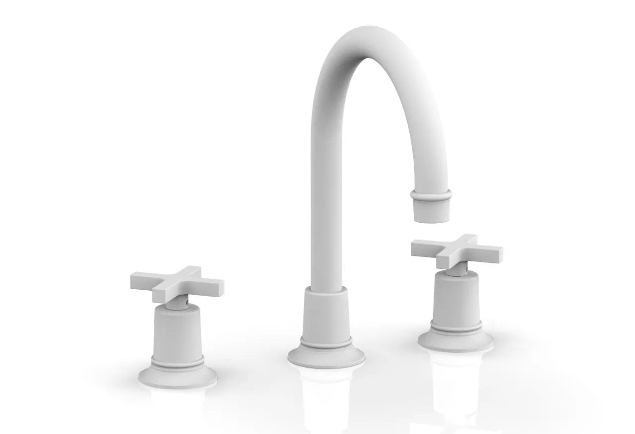 Phylrich HEX MODERN Widespread Faucet with Cross Handles by Phylrich