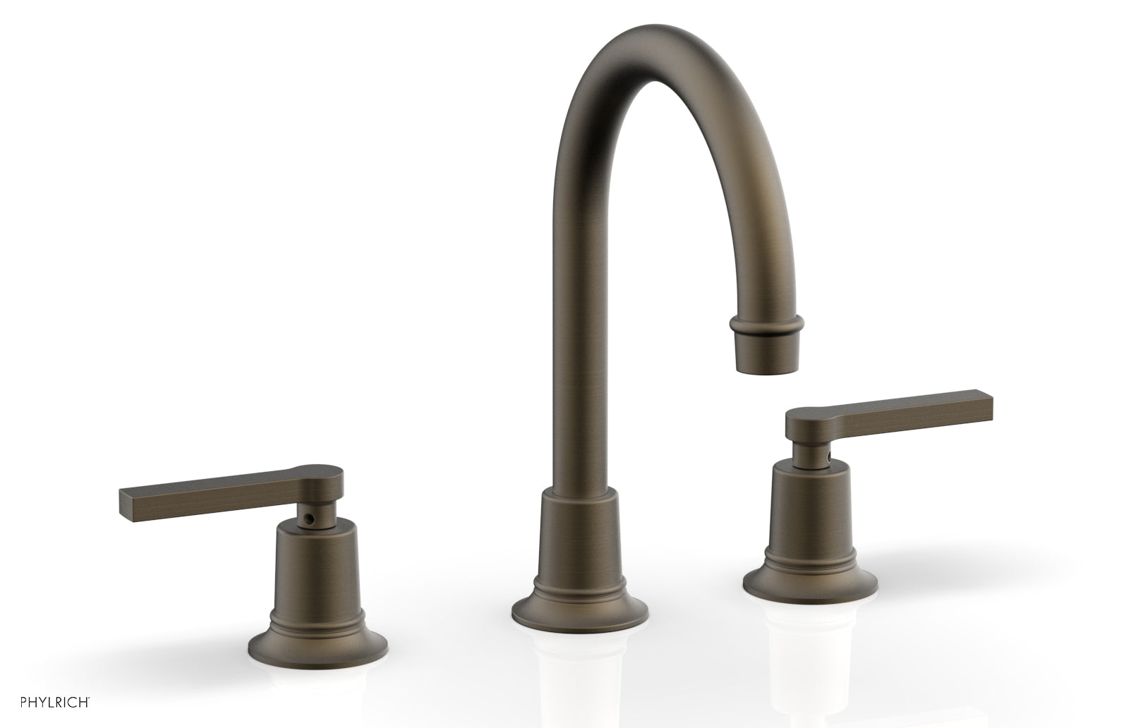 Phylrich HEX MODERN Widespread Faucet - Lever Handles by Phylrich