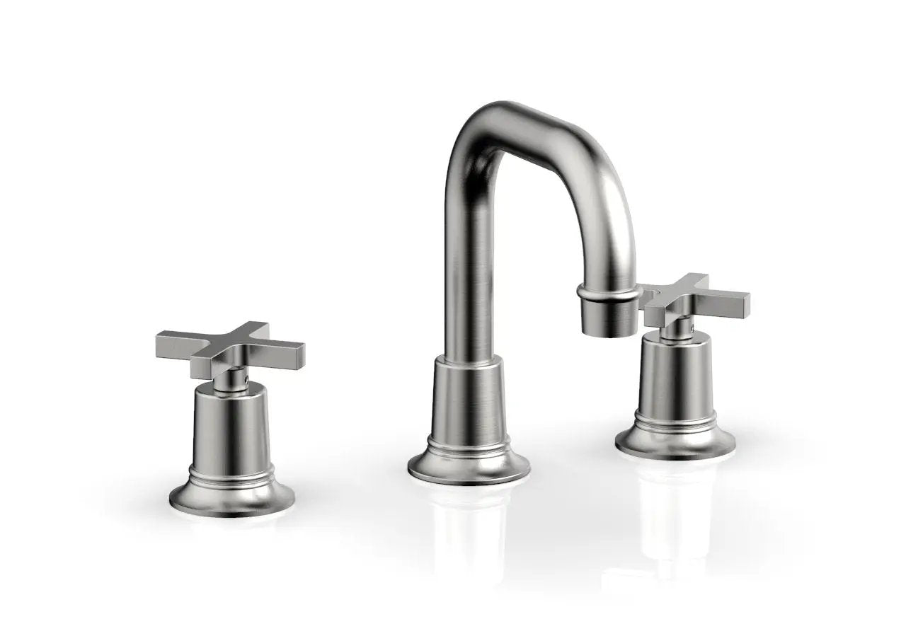 Phylrich HEX MODERN Widespread Faucet - Cross Handles by Phylrich