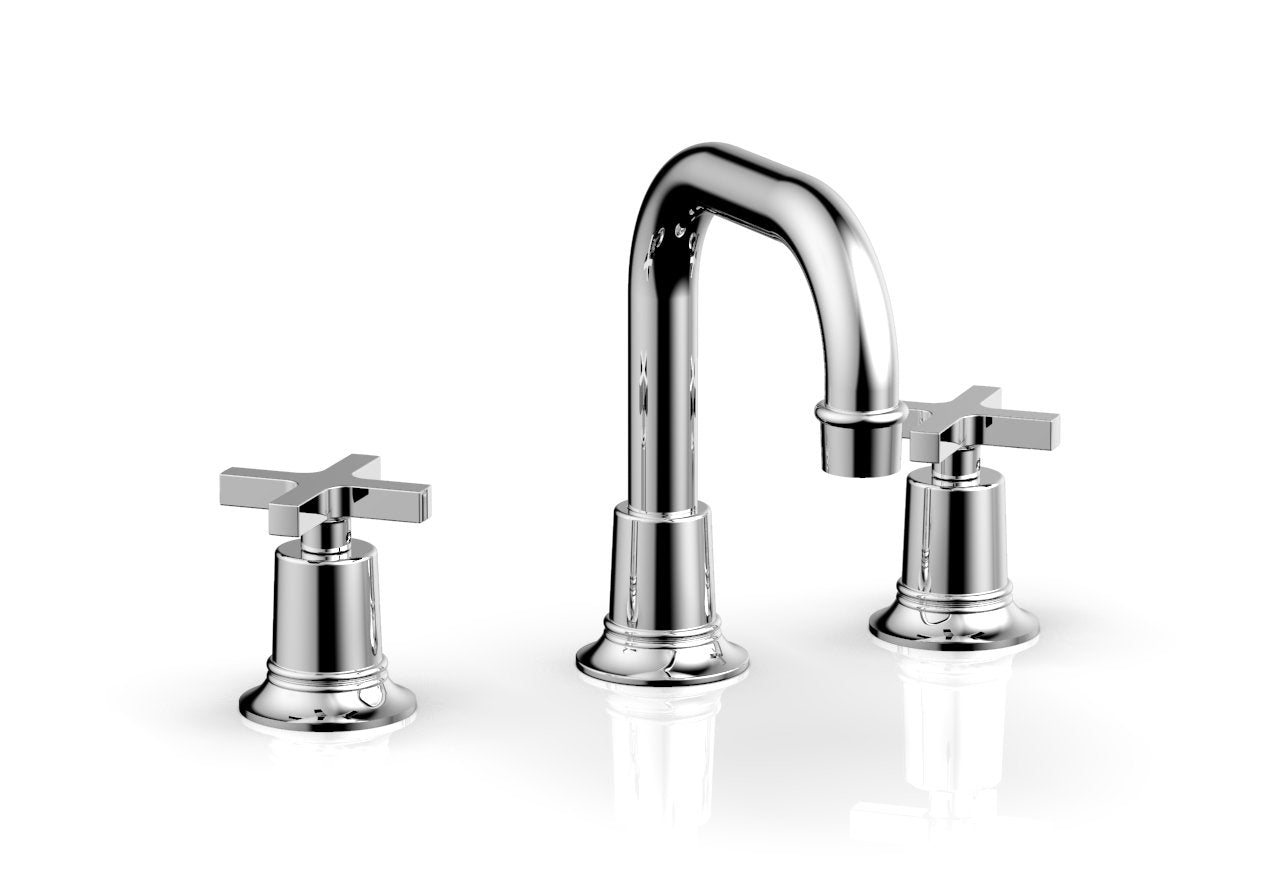 polished chrome faucet