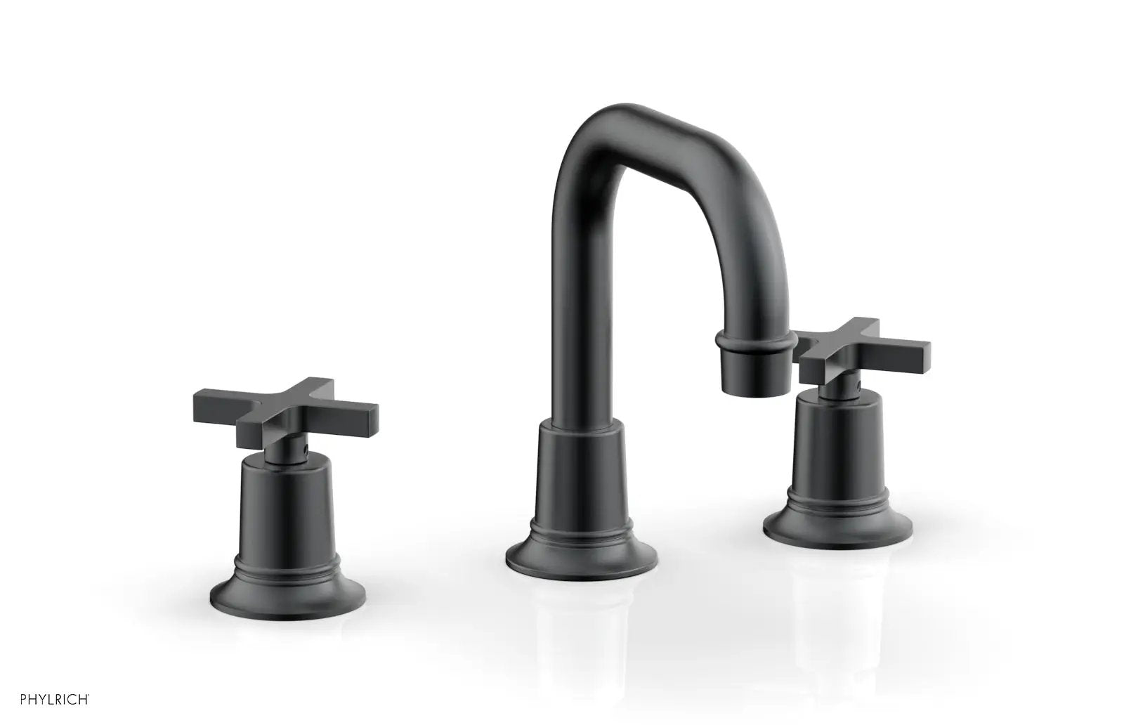 Phylrich HEX MODERN Widespread Faucet - Cross Handles by Phylrich