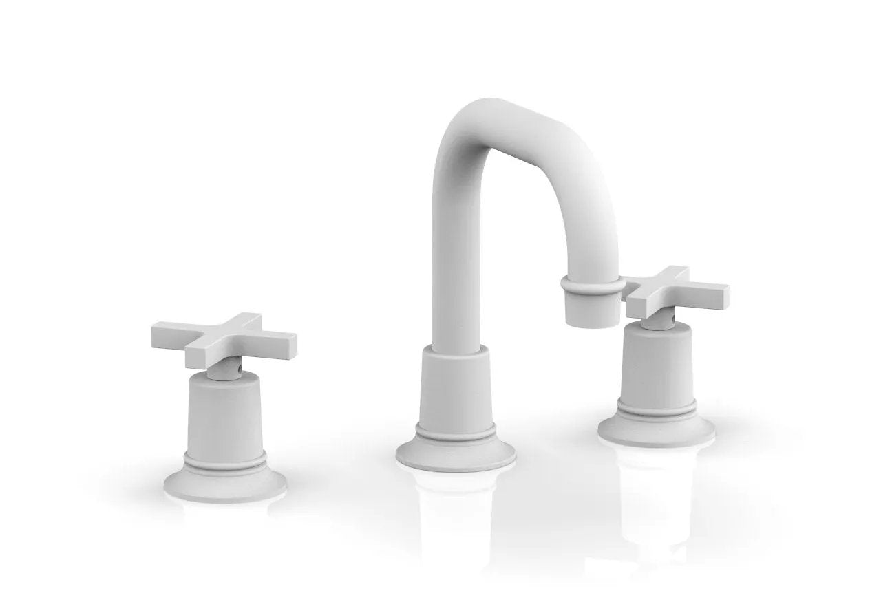 Phylrich HEX MODERN Widespread Faucet - Cross Handles by Phylrich