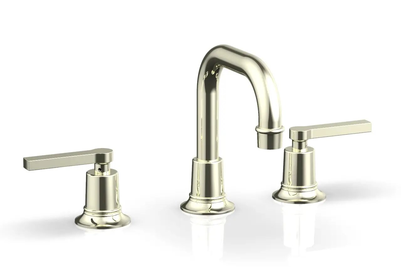 Phylrich HEX MODERN Widespread Faucet with Lever Handles by Phylrich