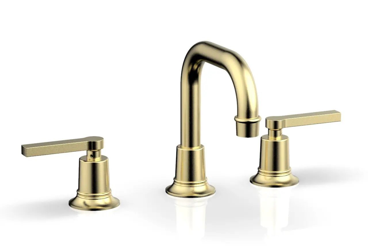 Phylrich HEX MODERN Widespread Faucet with Lever Handles by Phylrich