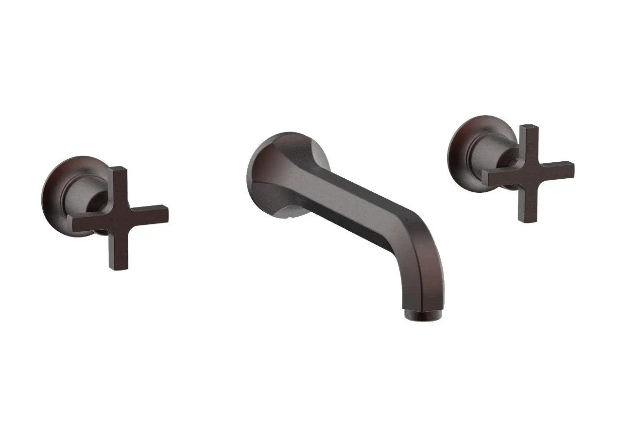 Phylrich HEX MODERN Wall Lavatory Set - Cross Handles by Phylrich