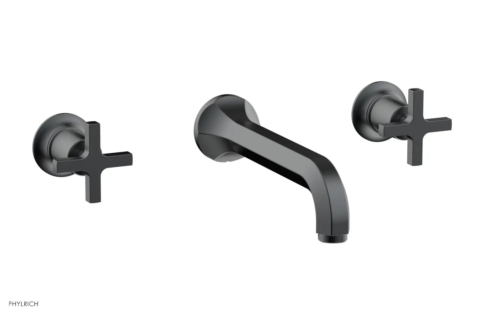 Phylrich HEX MODERN Wall Lavatory Set - Cross Handles by Phylrich