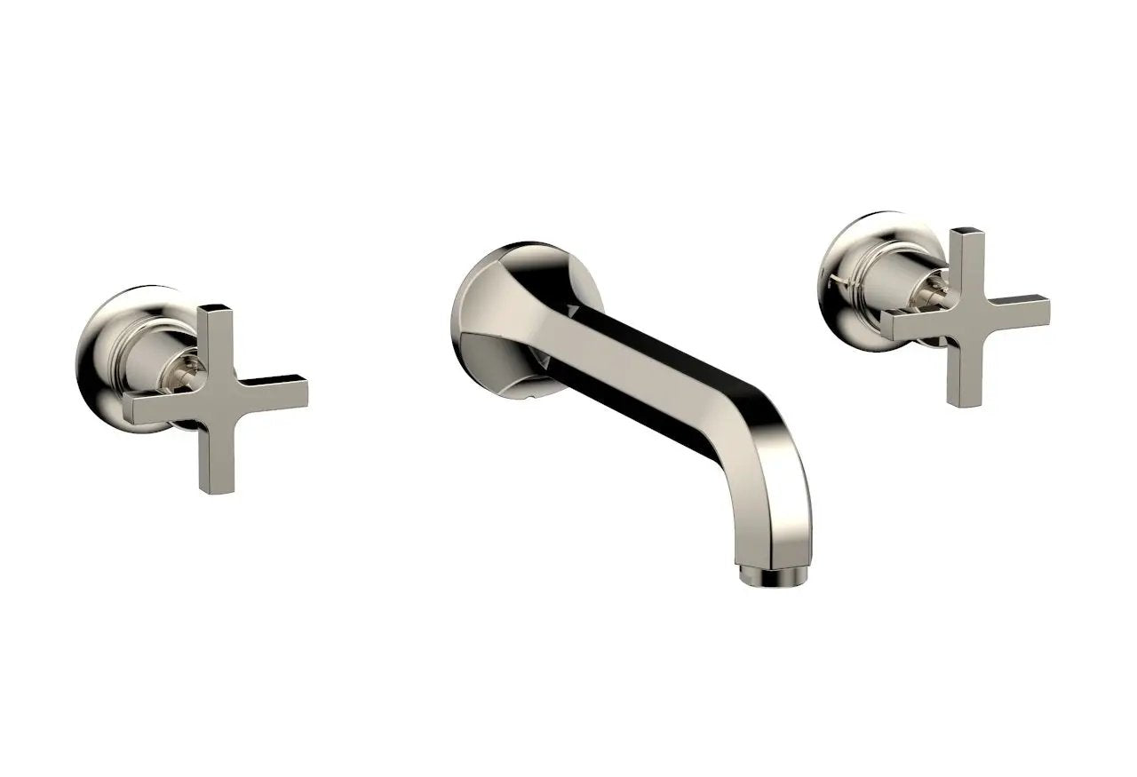 Phylrich HEX MODERN Wall Lavatory Set - Cross Handles by Phylrich