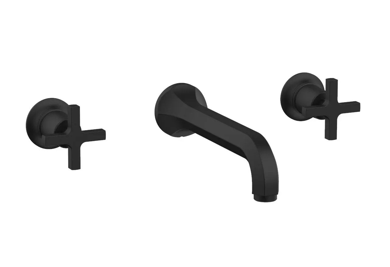 Phylrich HEX MODERN Wall Lavatory Set - Cross Handles by Phylrich