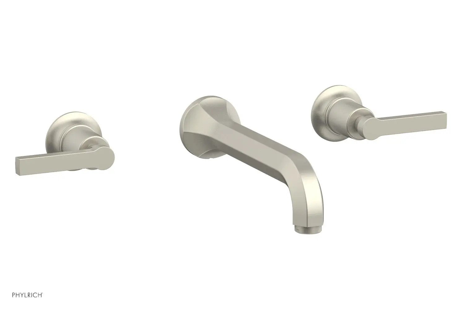 Phylrich HEX MODERN Wall Lavatory Set - Lever Handles by Phylrich