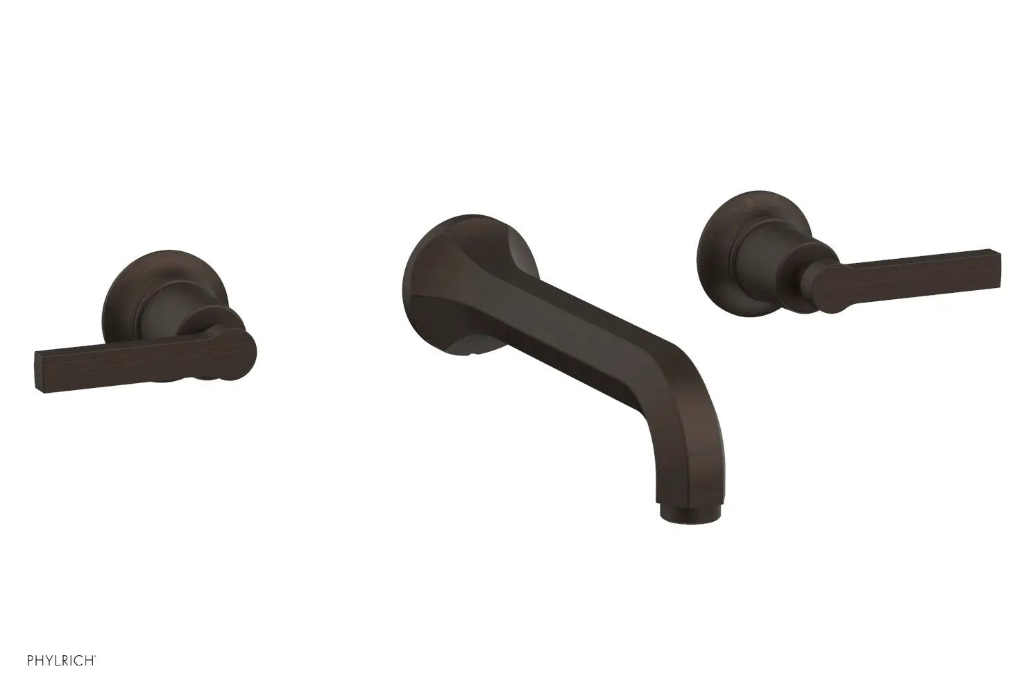 Phylrich HEX MODERN Wall Lavatory Set - Lever Handles by Phylrich