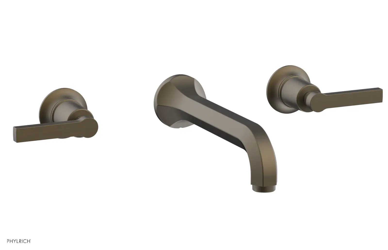 Phylrich HEX MODERN Wall Lavatory Set - Lever Handles by Phylrich