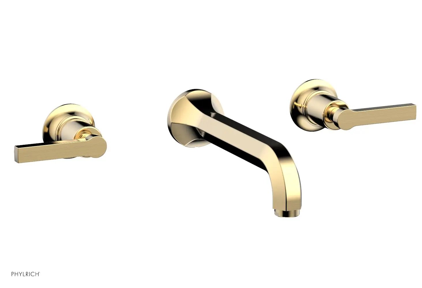 Phylrich HEX MODERN Wall Lavatory Set - Lever Handles by Phylrich